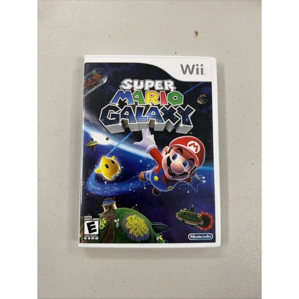 Super Mario Galaxy (Nintendo Wii, 2007) CIB Complete